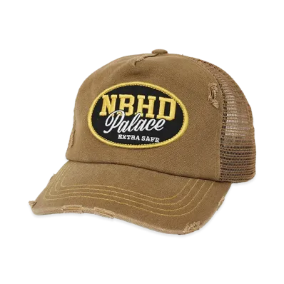 PALACE x NEIGHBORHOOD Mesh Trucker "Tan Canvas"