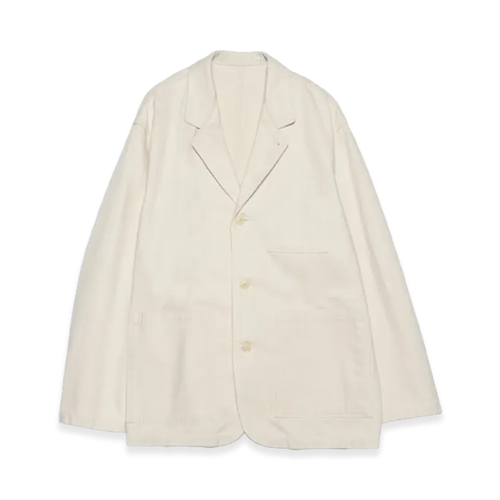 Graphpaper minus Recycled Cotton Twill Work Jacket "Natural"
