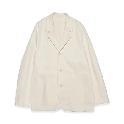 Graphpaper minus Recycled Cotton Twill Work Jacket "Natural"