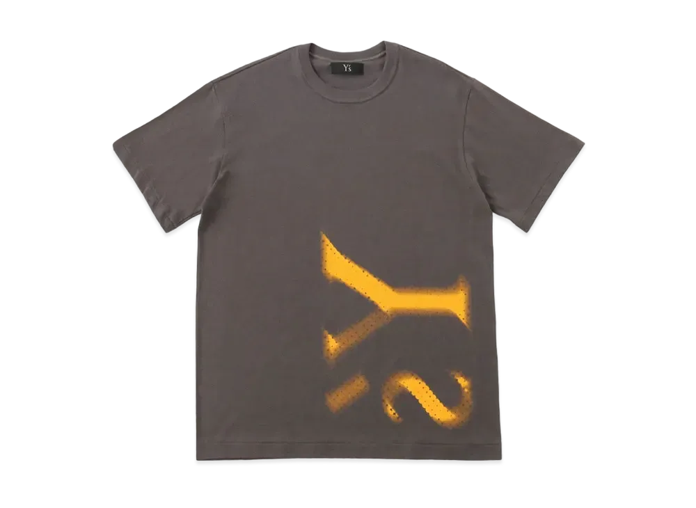 Yohji Yamamoto Y's -ONLINE EXCLUSIVE- Y's LOGO T-SHIRT "Gray"