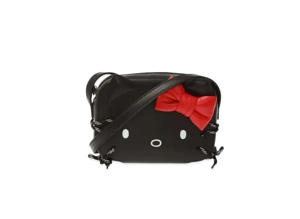 BALENCIAGA Leather Mini Bag "Black"