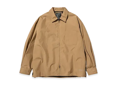 CLESSTE +Phenix Windstopper By Gore-Tex Labs City Uniform Zipup L/S Shirt "Camel Beige"