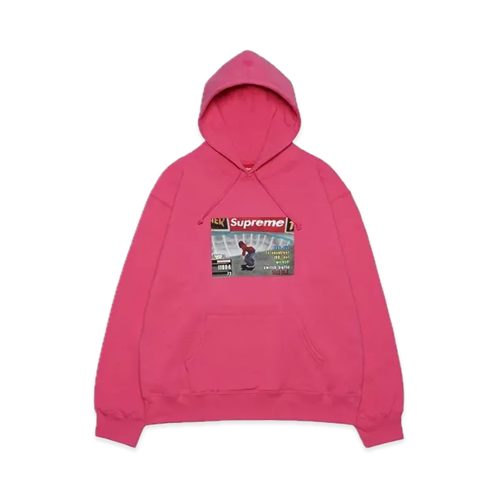 Supreme x THRASHER Hooded Sweatshirt "Magenta"
