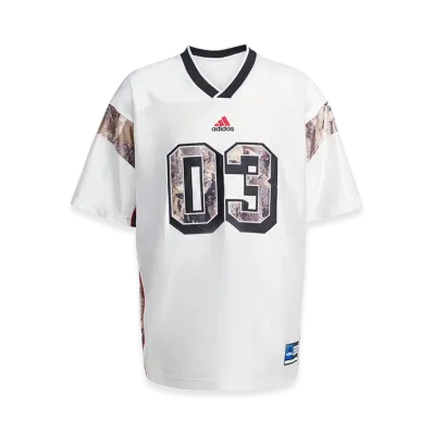 adidas Originals Camouflage Soccer Jersey "Core White"
