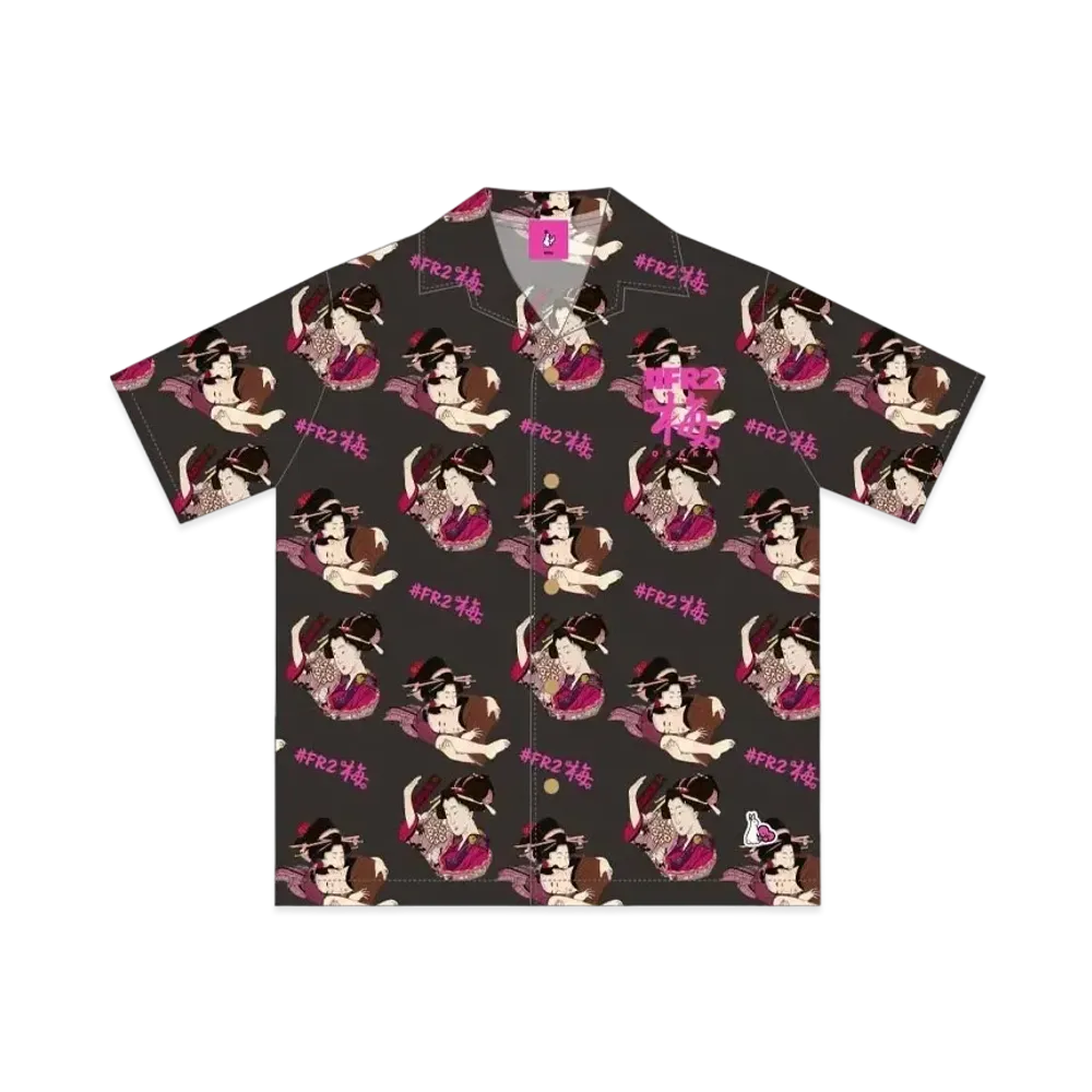 FR2 Osaka Exclusive Products UME Aloha Shirt "Black"