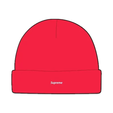 Supreme Mohair Beanie "Bright Red" (23FW)