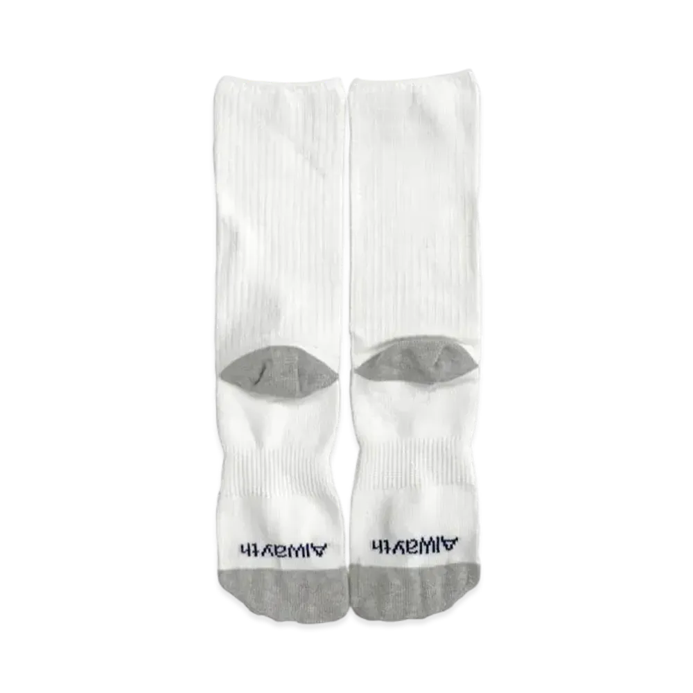ALWAYTH x Whimsysocks V Socks "White"