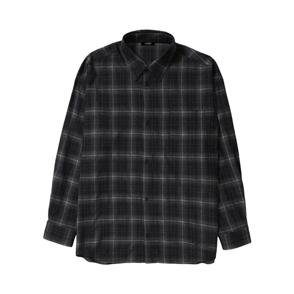 Arcade REX by ChroNoiR \ OMBRE CHECK SHIRT "BLACK"