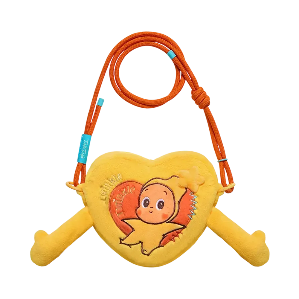 POP MART Twinkle Twinkle Crush On You Series-Hand-in-Hand Heart Bag