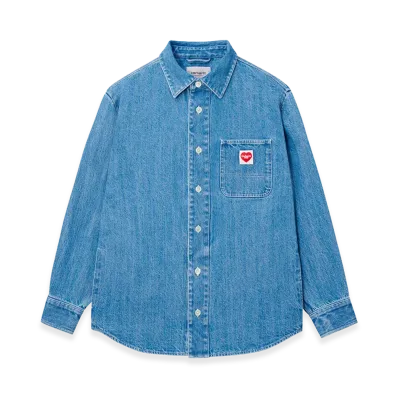 Carhartt WIP L/S Ethan Shirt "Blue Stone Washed"