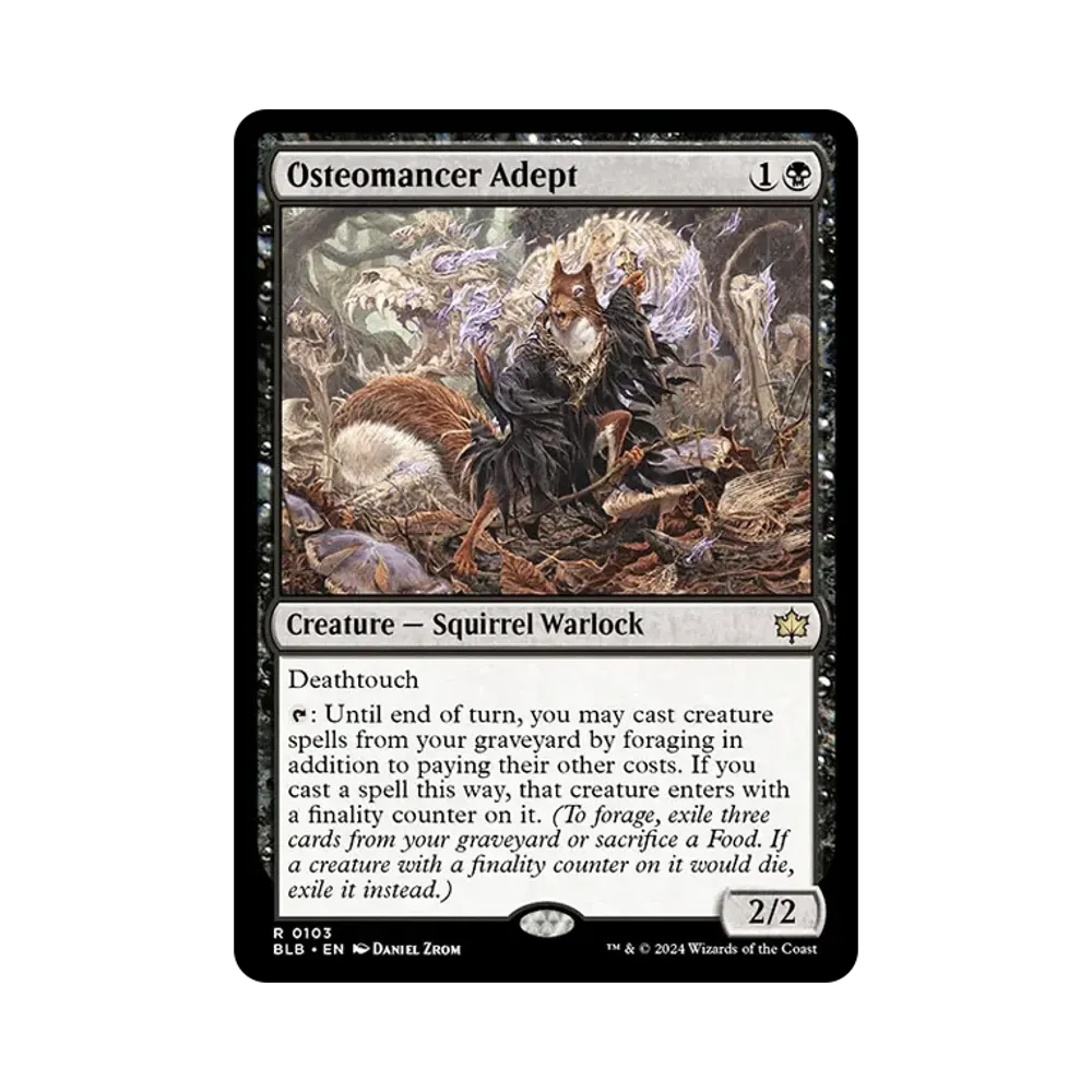 骨術師の達人 R :Foil [BLB 0103]【英語版】(ブルームバロウ)通販