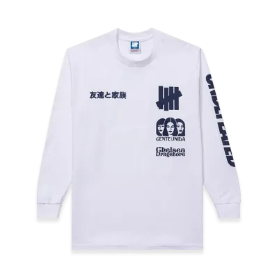 UNDEFEATED x Chelsea Drugstore x Gente Unida L/S Tee "White"