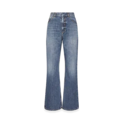 Dior Women's 8 Flared Jeans D08 "Blue"
