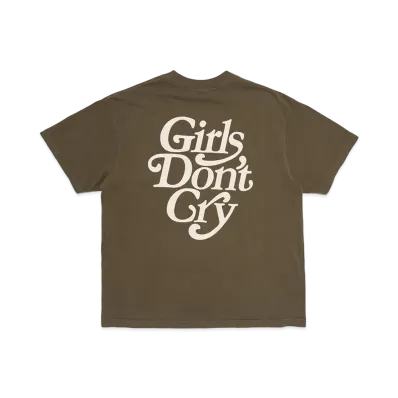 Girls Don't Cry OTSUMO PLAZA Exclusive Item GDC Logo T-shirt "Olive Drab" / VERDY