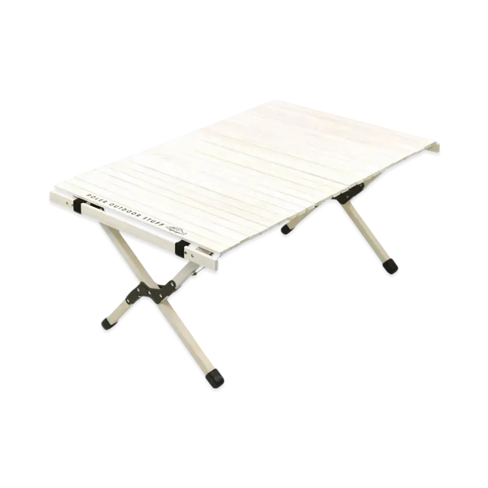 POLeR Outdoor Wood Table "White"