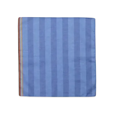 Paul Smith Edge Signature Handkerchief "LightBlue"