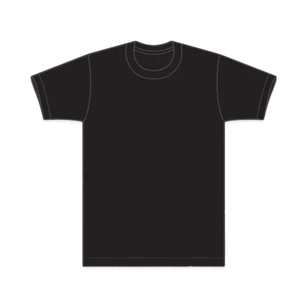 Hanes Kuro Short Sleeve T-Shirts 1P "Black"