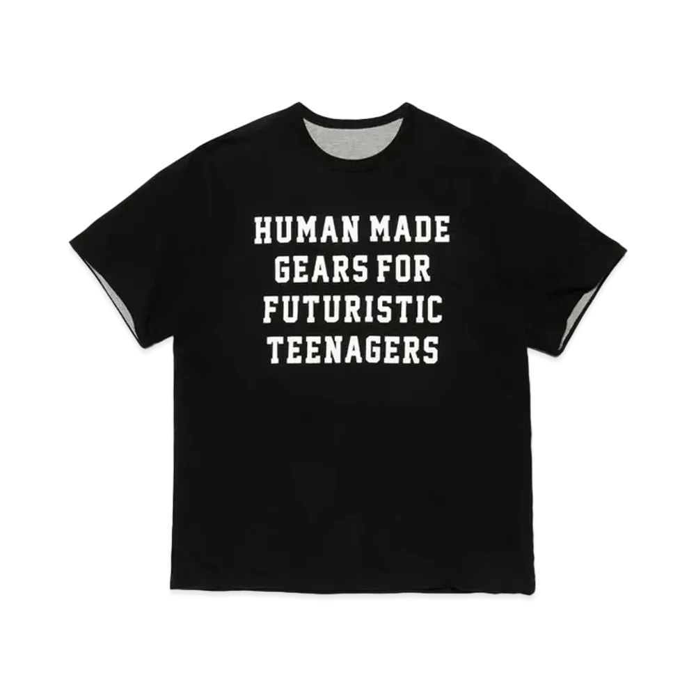 HUMAN MADE REVERSIBLE T-SHIRT "Black"