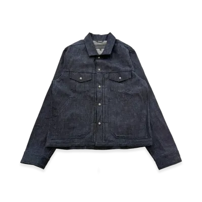 Chrome Hearts KS Fit Cross Ball Button Denim Jacket "Indigo"