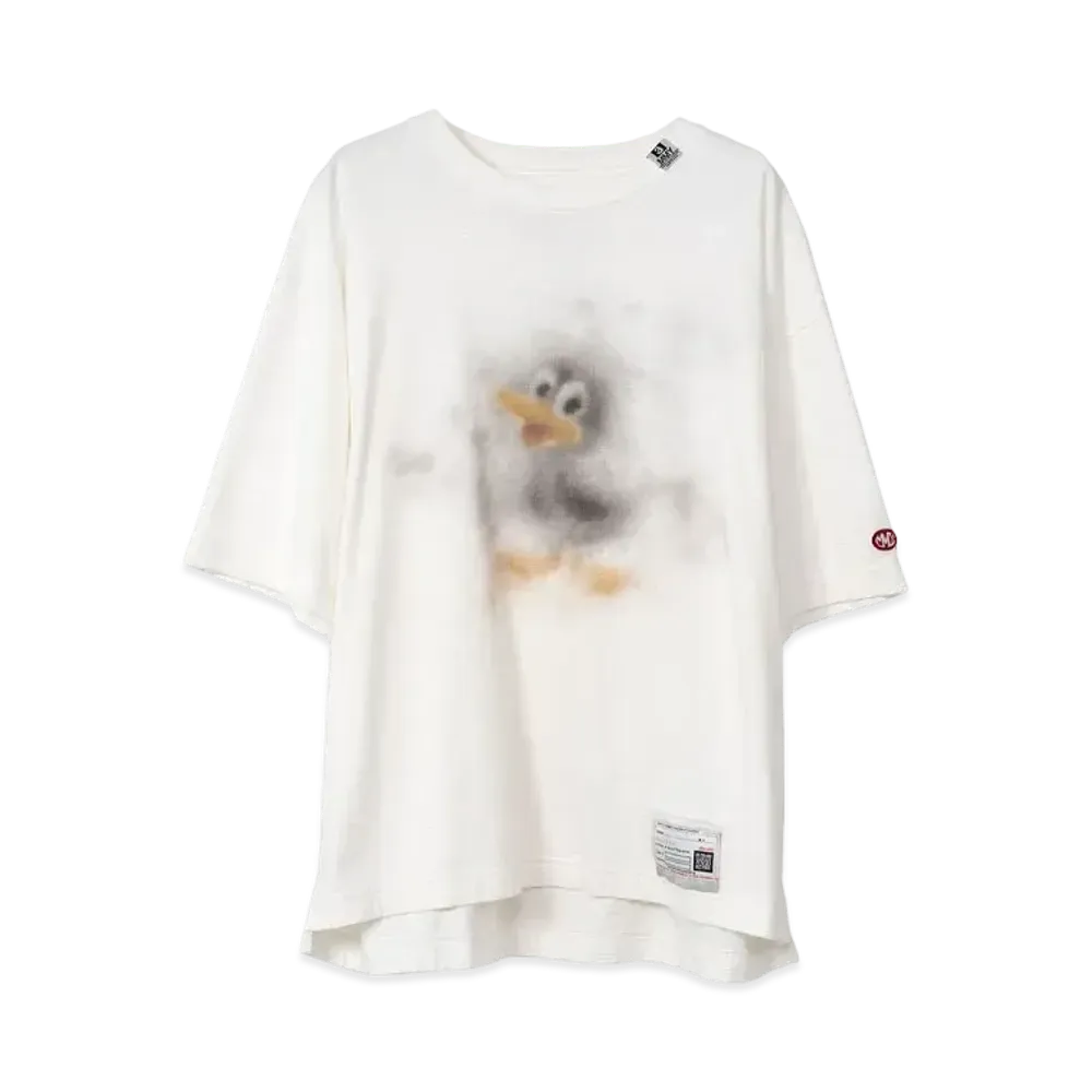 Maison MIHARA YASUHIRO Duck Printed T-shirt "White"