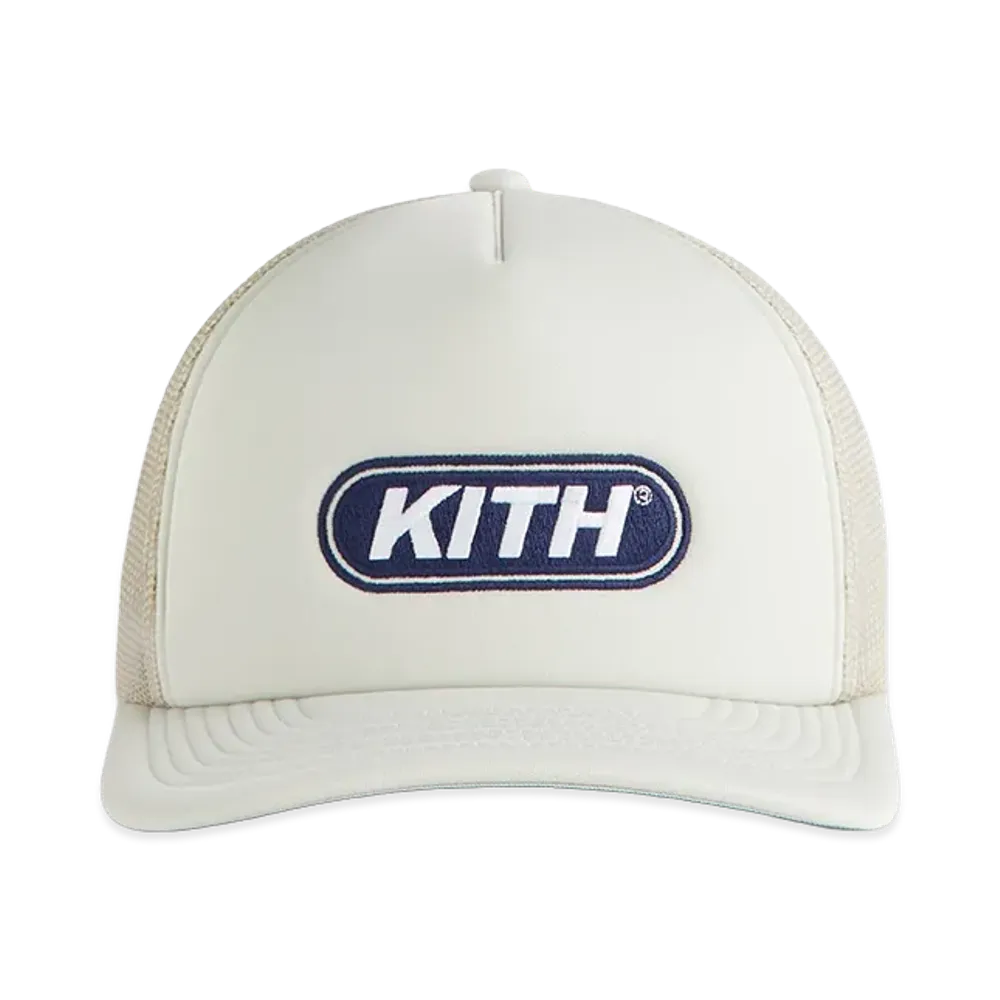 Kith Poly Foam Nolan Trucker Hat "Plaster"