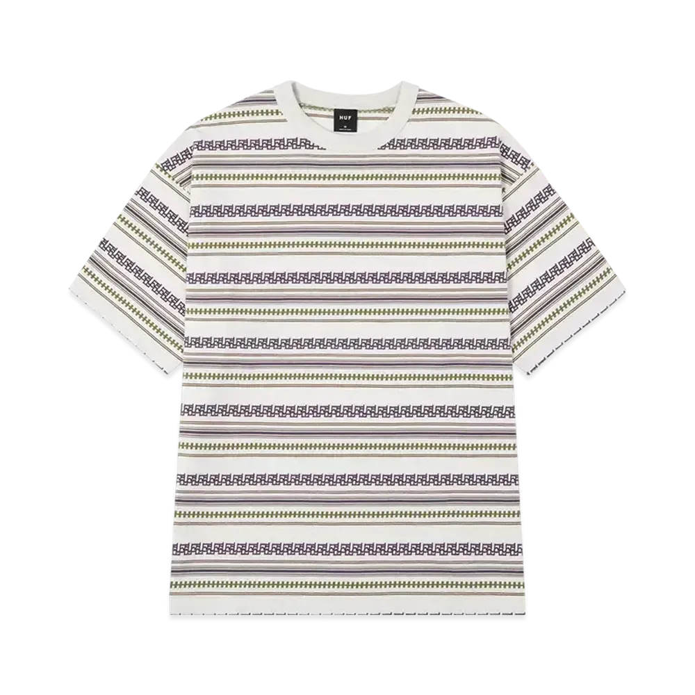 HUF Summer 25 Tether Stripe Tee "Natural"