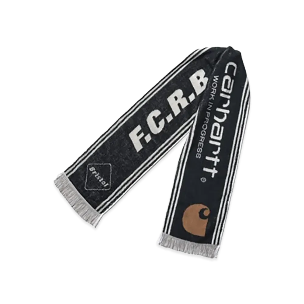F.C.Real Bristol x Carhartt WIP Towel Muffler "Black"