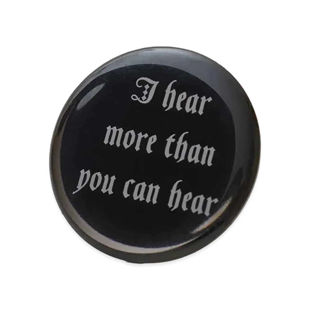 UNDERCOVER Brass Pins "Black"