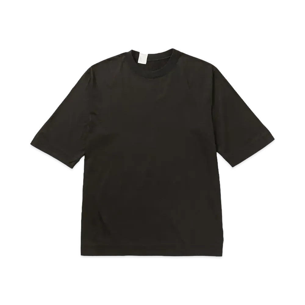 N.HOOLYWOOD Crew Neck Half Sleeve "Black"
