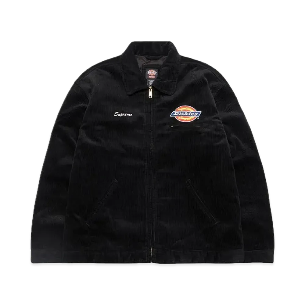 Supreme x Dickies Corduroy Work Jacket "Black"