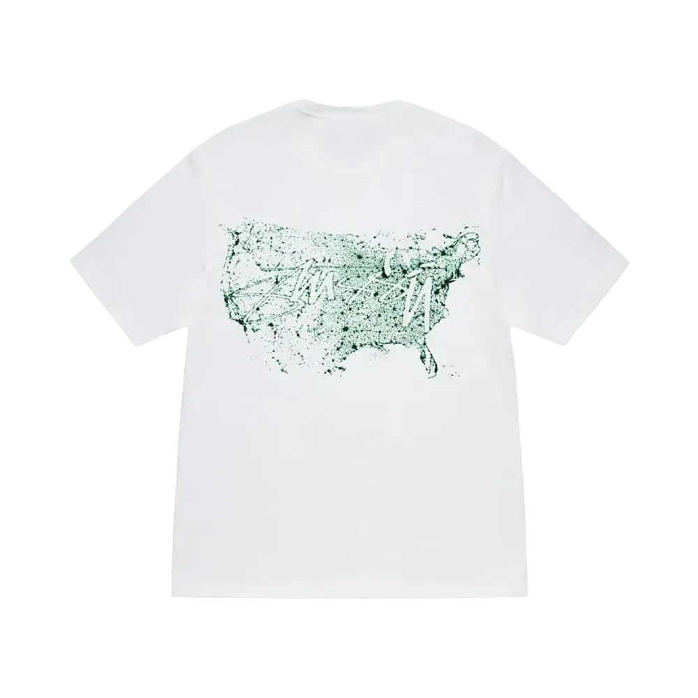 Stussy Night Lights Tee "White"