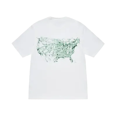 Stussy Night Lights Tee "White"