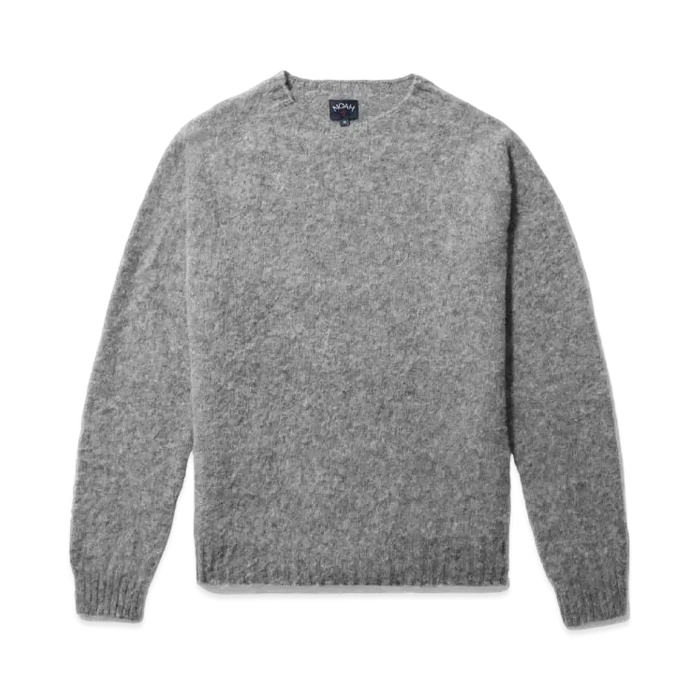 Noah Cross Country Shetland Sweater "Ice Sea"