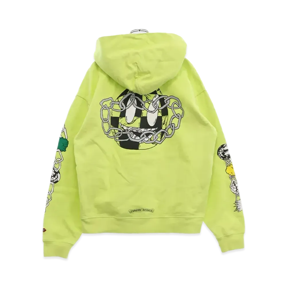 Chrome Hearts PPO Hardware HD Matty Boy Print Pullover Hoodie "Green"
