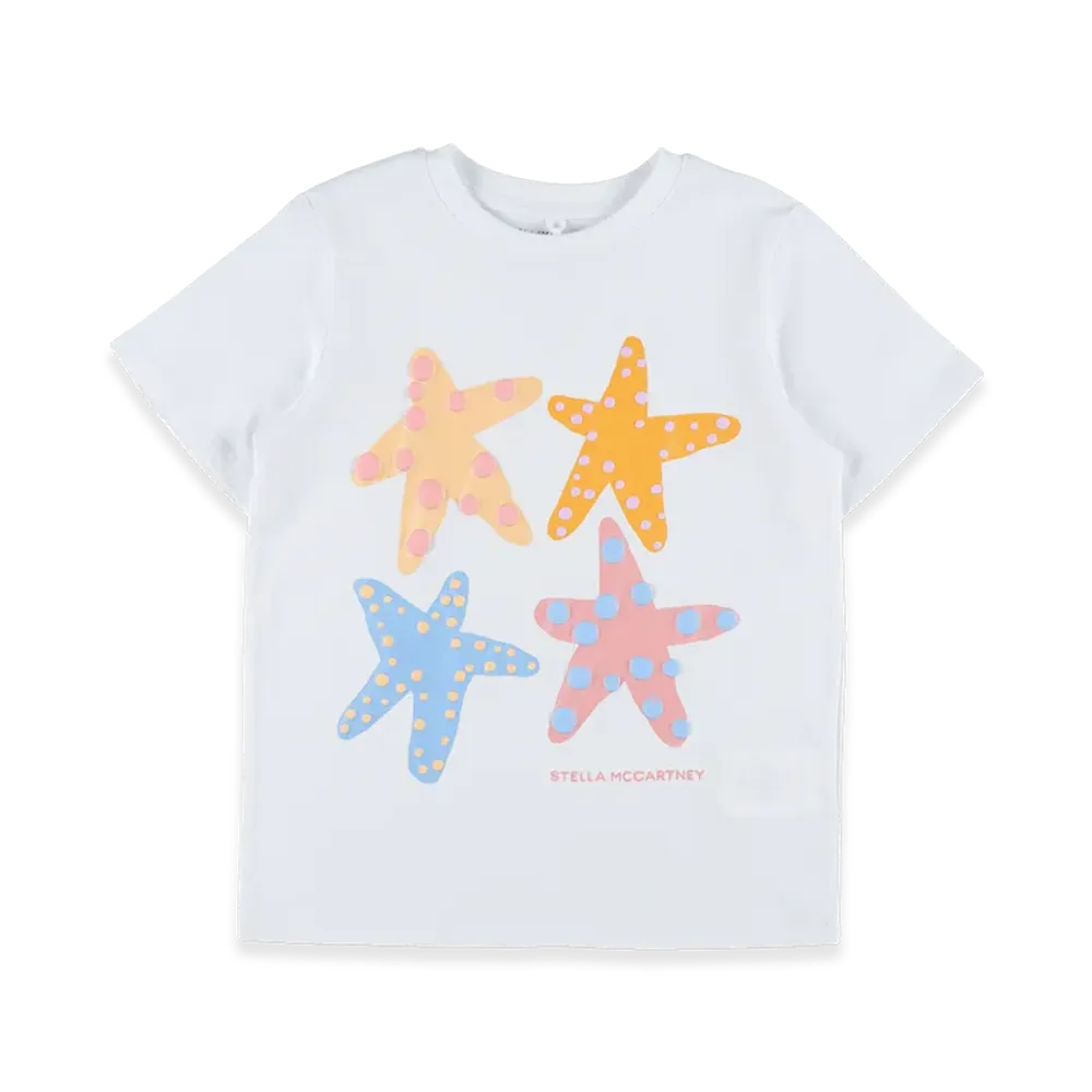 STELLA McCARTNEY Kids T-Shirts "White"