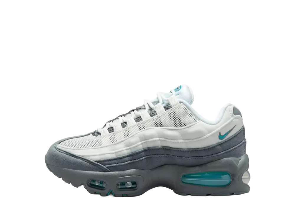 Nike GS Air Max 95 Big Bubble "Summit White/Smoke Grey"