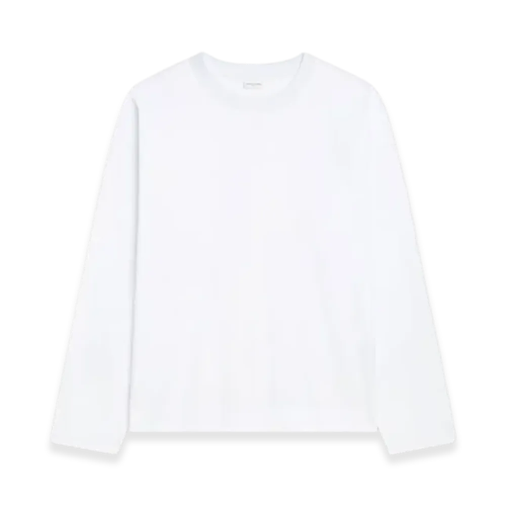 DRIES VAN NOTEN Long Sleeve Tee "White"