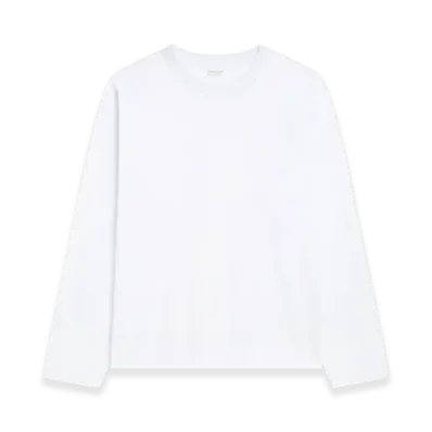 DRIES VAN NOTEN Long Sleeve Tee "White"