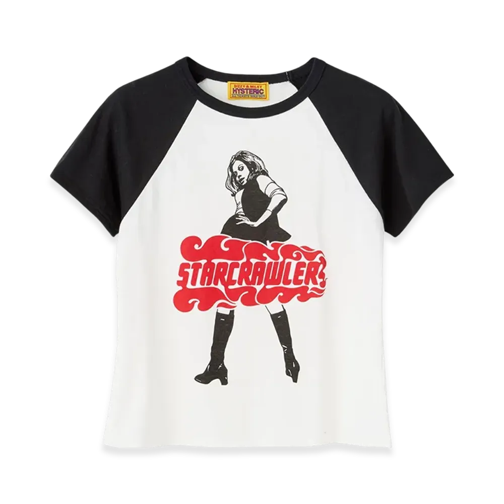 HYSTERIC GLAMOUR x Starcrawler Vixen Girl T-Shirt "White"