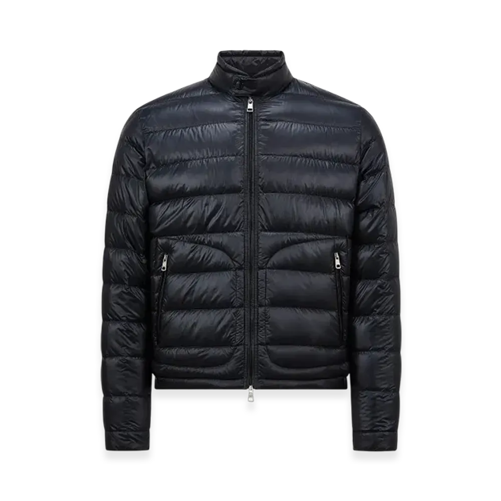 MONCLER Acorus Packable Short Down Jacket "Night Blue"