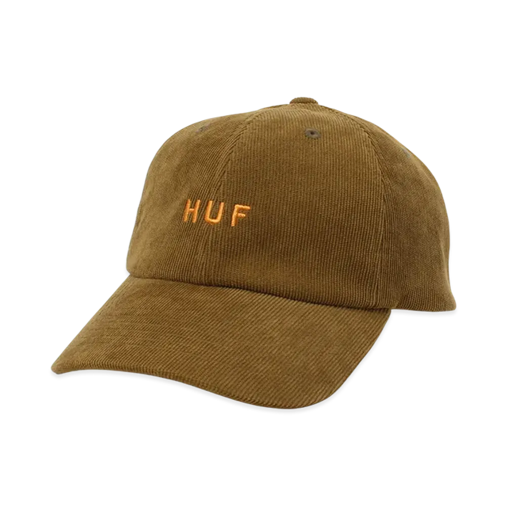 HUF OG Corduroy 6 Panel CV Hat "Moss"