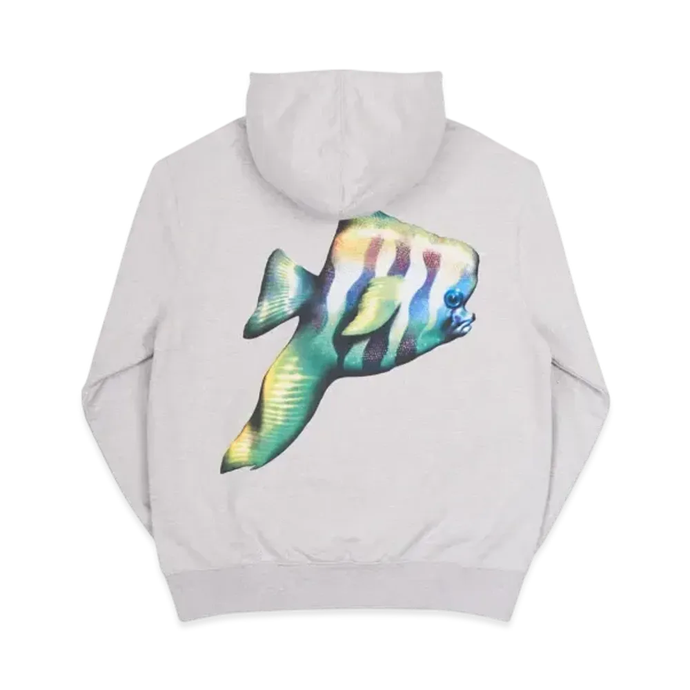 PALACE Tropical Pish Hood "Grey Marl"