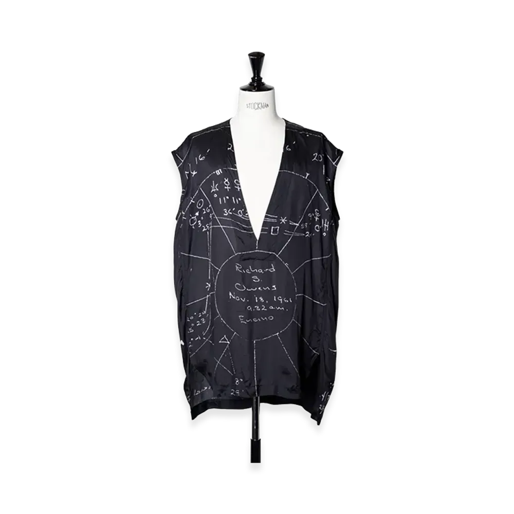 Rick Owens Cropped Flightsuit Top "Black"