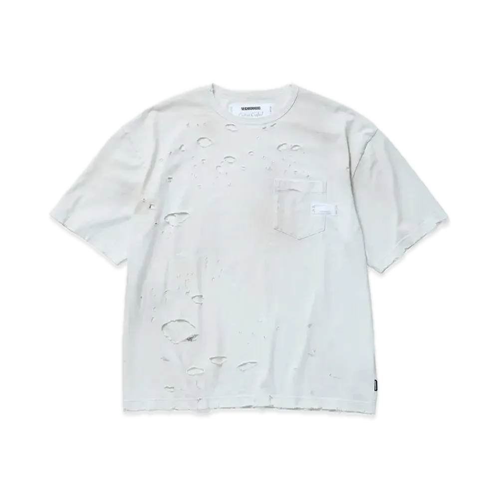 NEIGHBORHOOD Savage Crewneck-P SS "Off White"