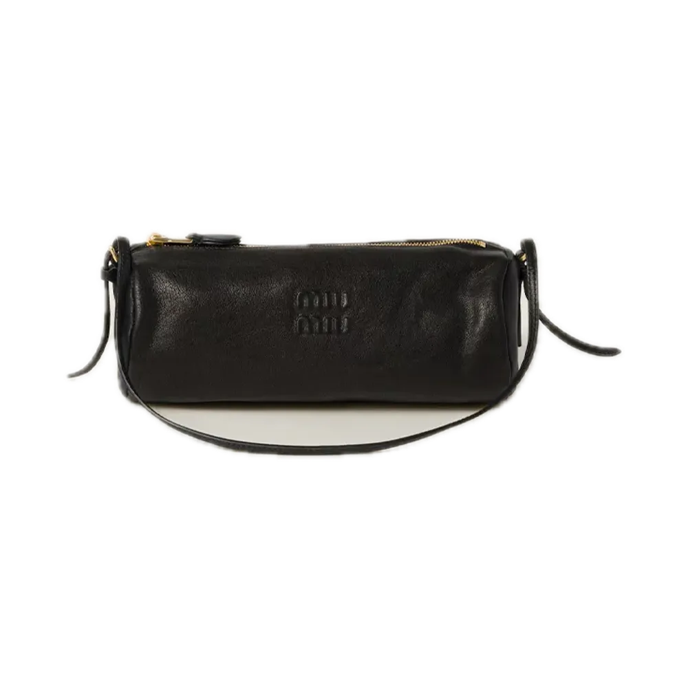 MIU MIU Nappa Leather Pouch "Black"