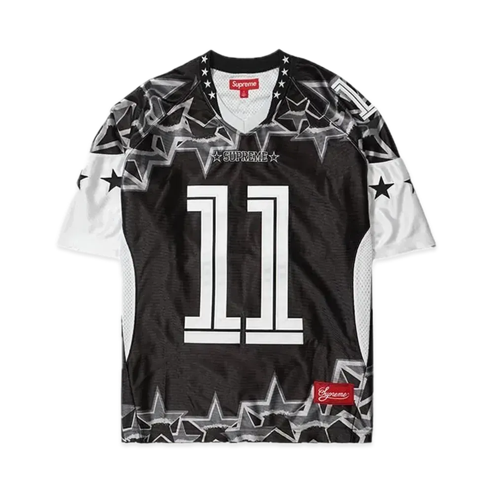 Supreme Stars Football Jersey "Black"