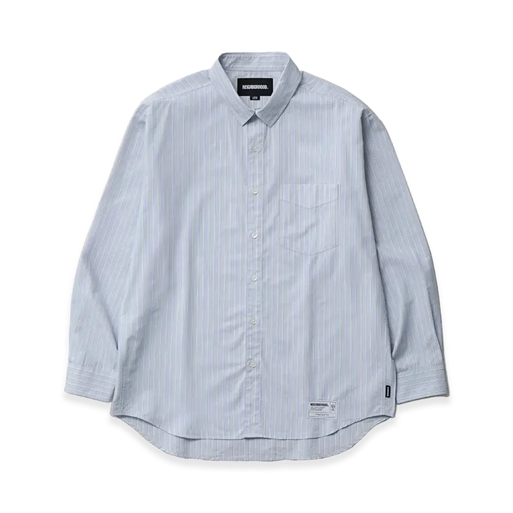 NEIGHBORHOOD Stripe Shirt LS "Blue"