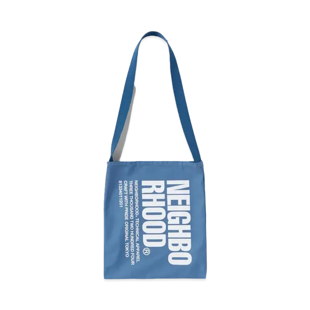 NEIGHBORHOOD ID Shoulder Bag "Blue"