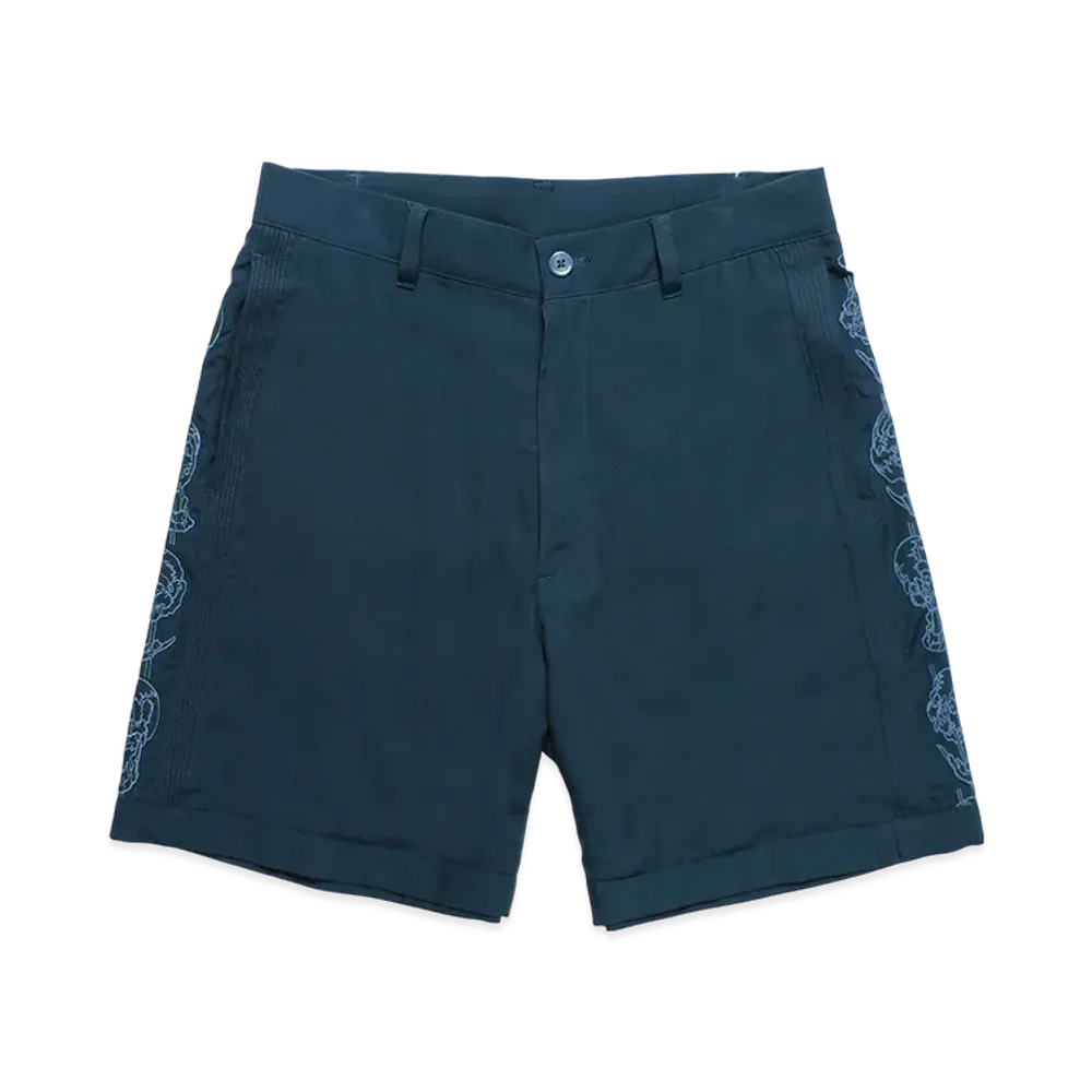 WACKO MARIA x 56 Tattoo Studio Cuba Shorts "Navy"