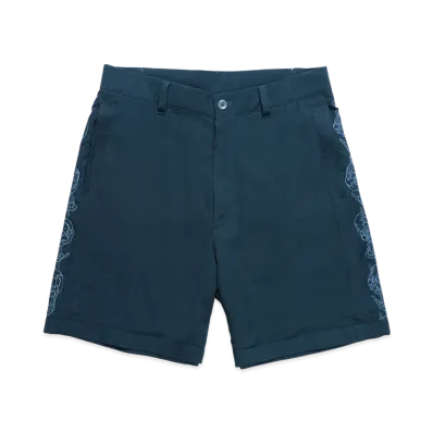 WACKO MARIA x 56 Tattoo Studio Cuba Shorts "Navy"
